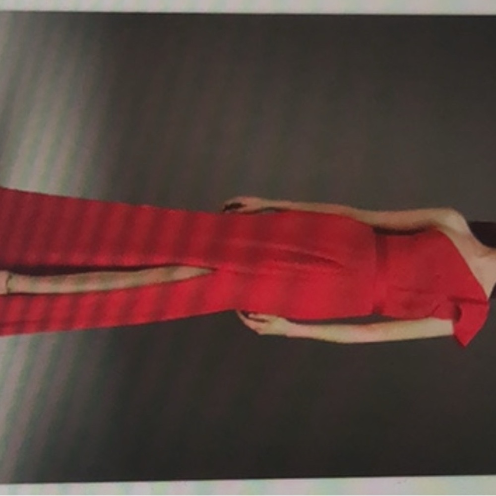Elegant Red Evening Gown